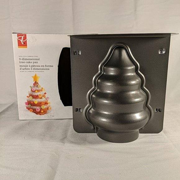 President's Choice 3 Dimensional Tree Cake Pan - Open Box - Never Used - Picture 5 of 11